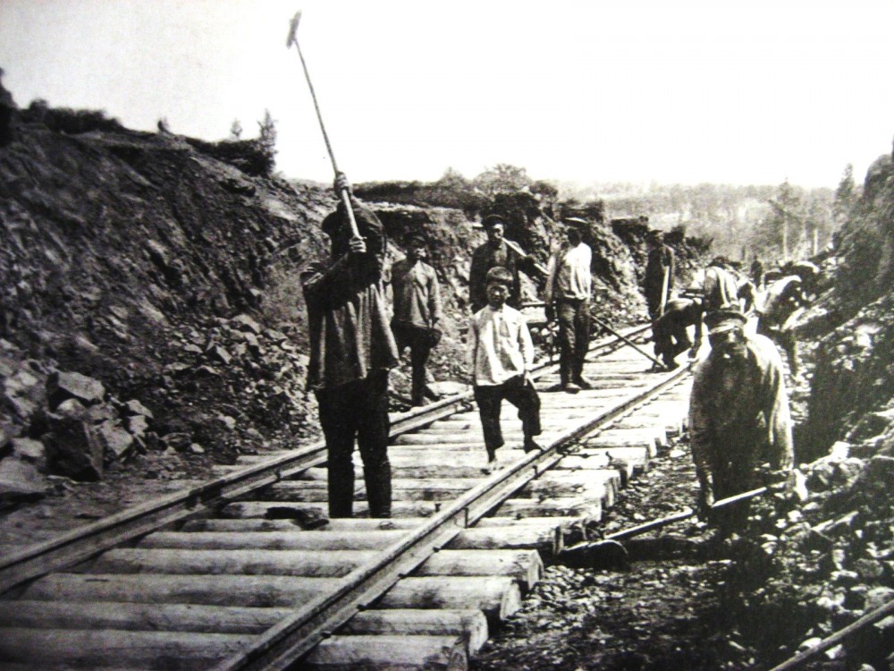 Фотографии Амурской железной дороги 1915 г. Части 1-4