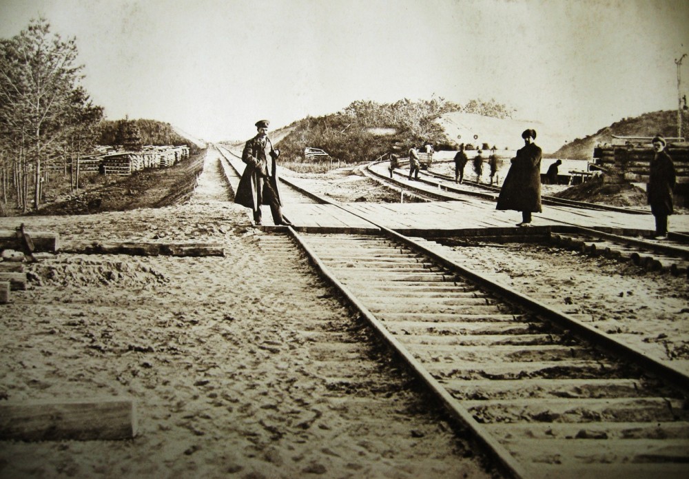 Фотографии амурской железной дороги 1915 г. части 1-4