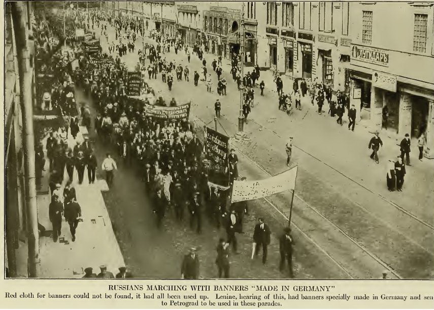 Фотографии петрограда весны-лета 1917 года, сделанные дональдом томпсоном