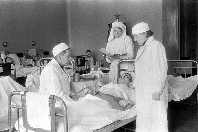 Фотографии госпиталей времен великой отечественной войны