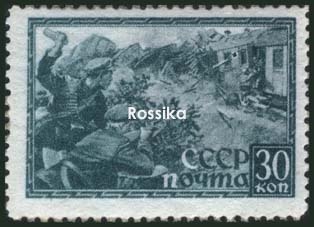 Почтовая марка на идеологических фронтах великой отечественной