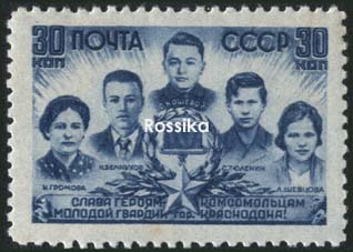 Почтовая марка на идеологических фронтах Великой Отечественной