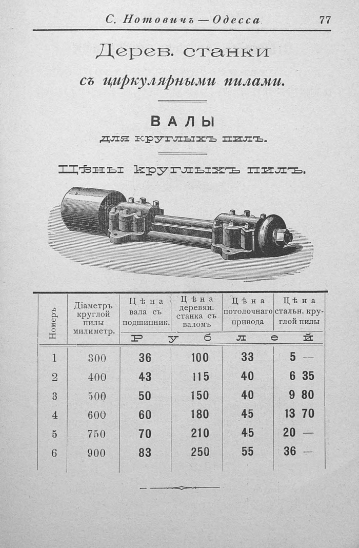 Прейскурант машиностроительного чугунно-литейного завода в Одессе, 1902 г. Часть 2 () Прейскурант машиностроительного чугунно-литейного завода в Одессе, 1902 г. Часть 2