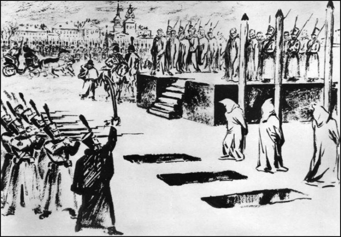 «Расстрел» петрашевцев на Семёновском плацу: кто был третий? () «Расстрел» петрашевцев на Семёновском плацу: кто был третий?