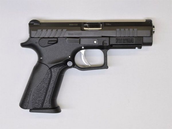 Пистолет Grand Power Q100 с вращающимся стволом Пистолет Grand Power Q100 с вращающимся стволом