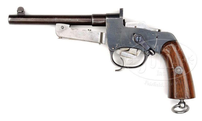 Однозарядный пистолет Маузер К-77 (Mauser 9mm C. 1877 Pistole) () Однозарядный пистолет Маузер К-77 (Mauser 9mm C. 1877 Pistole)