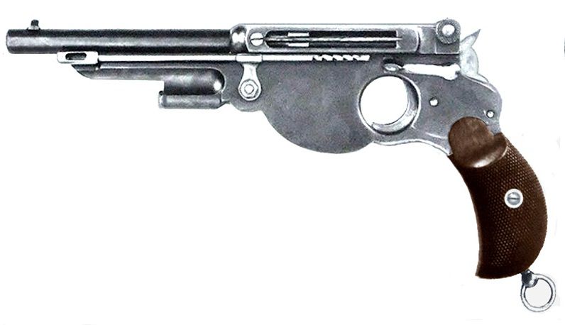 Ранние пистолеты Теодора Бергманна: Бергманн модель 1893 года, Бергманн №1 () Ранние пистолеты Теодора Бергманна: Бергманн модель 1893 года, Бергманн №1