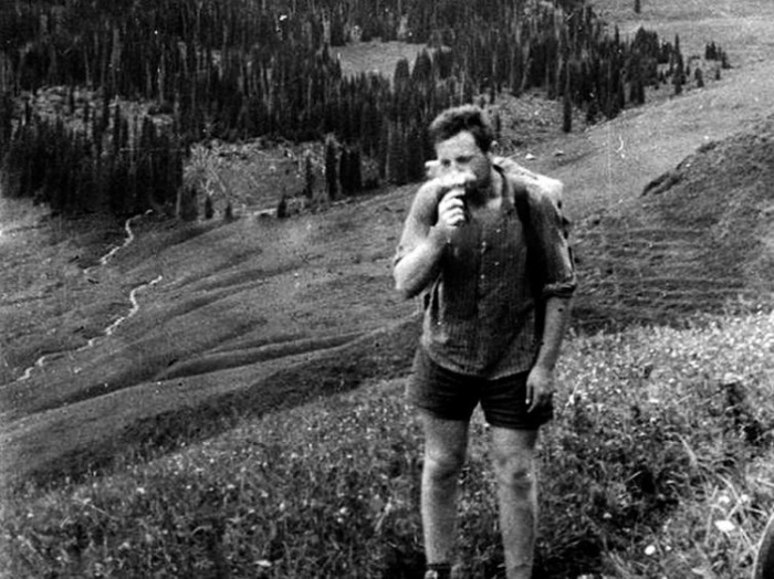 Бродский в геологической экспедиции, 1960 год. Бродский в геологической экспедиции, 1960 год.