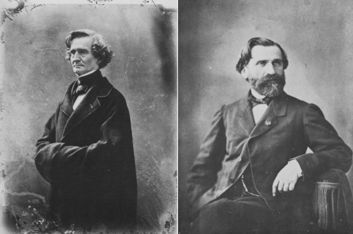 Композиторы Гектор Берлиоз и Джузеппе Верди Композиторы Гектор Берлиоз и Джузеппе Верди