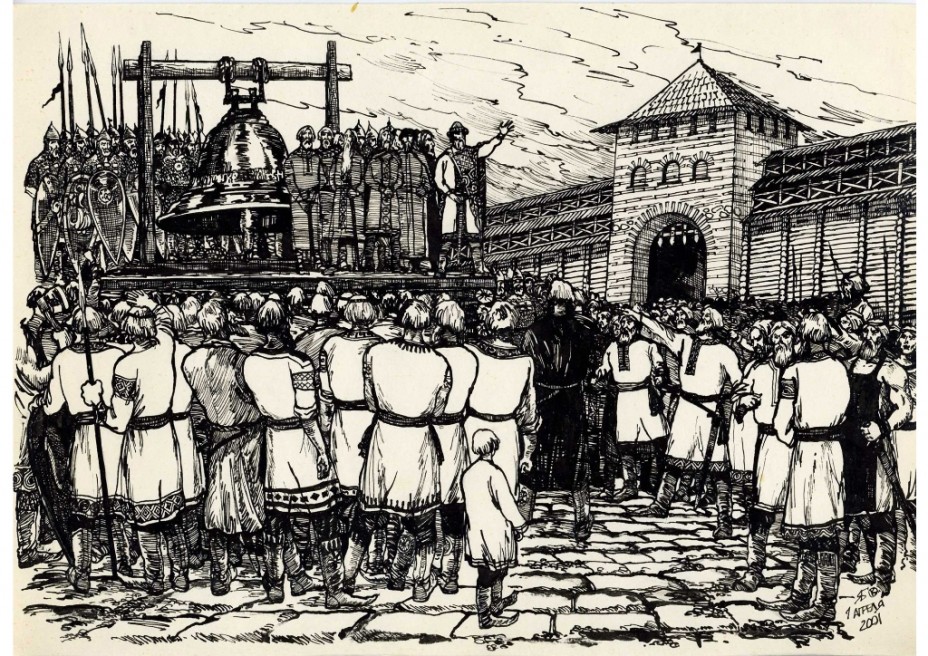 Об эволюции вечевой и княжеской власти в Киеве (конец X - середина XII в.) Об эволюции вечевой и княжеской власти в Киеве (конец X - середина XII в.)