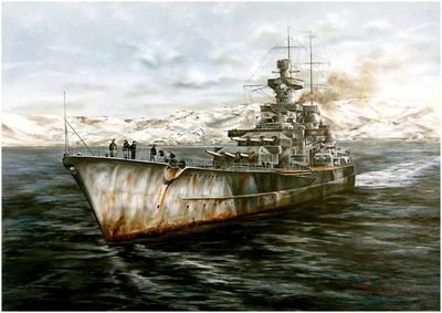 Проклятый немецкий крейсер «Шарнхорст». () Проклятый немецкий крейсер «Шарнхорст».