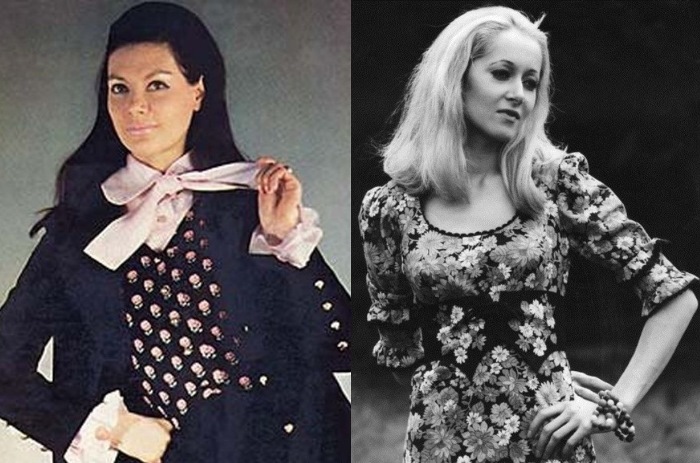 Советские манекенщицы Регина Збарская и Татьяна Соловьева Советские манекенщицы Регина Збарская и Татьяна Соловьева