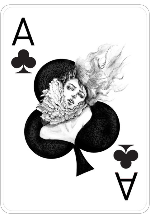 Дама треф. Автор иллюстраций: Конни Лим (Connie Lim).