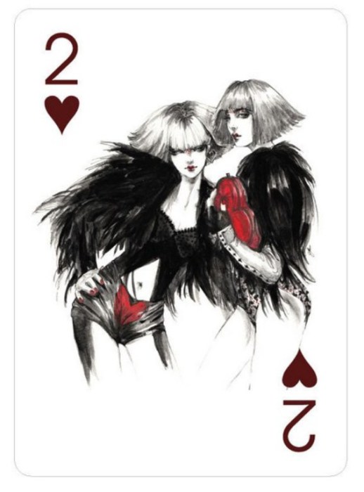 Червовая двойка. Автор иллюстраций: Конни Лим (Connie Lim).