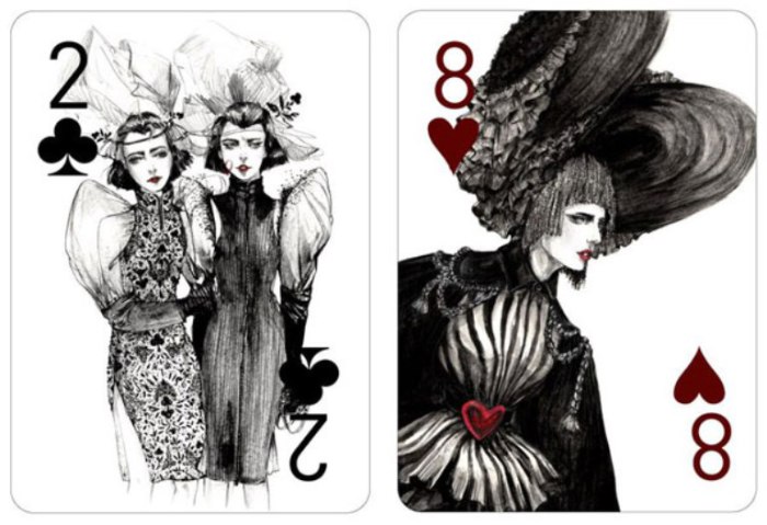 Колода карт. Автор иллюстраций: Конни Лим (Connie Lim).