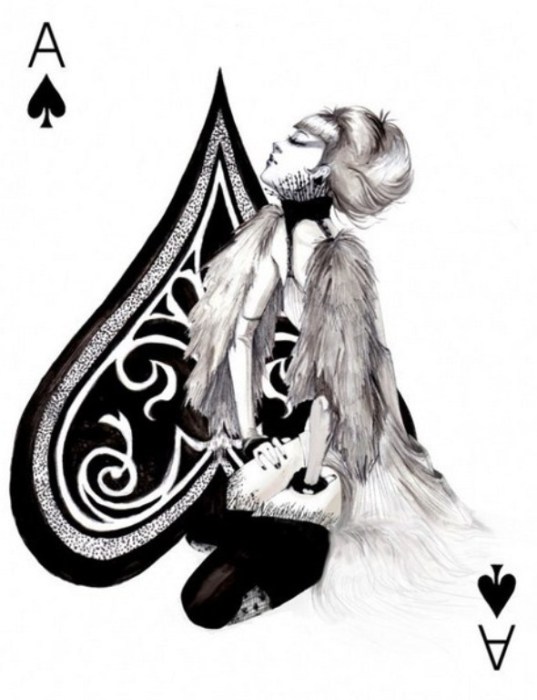 Пиковая дама. Автор иллюстраций: Конни Лим (Connie Lim).