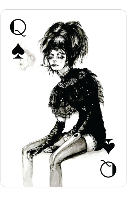 Пиковая дама. Автор иллюстраций: Конни Лим (Connie Lim).