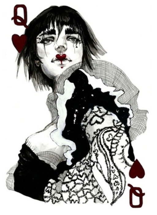 Червовая королева. Автор иллюстраций: Конни Лим (Connie Lim).