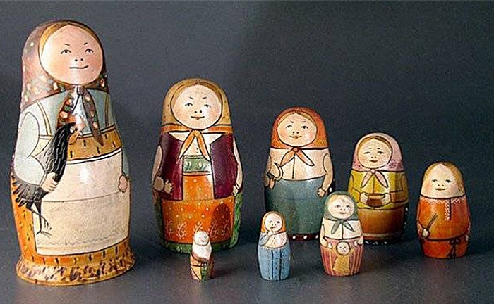 История матрешки - самого позитивного русского сувенира () История матрешки - самого позитивного русского сувенира