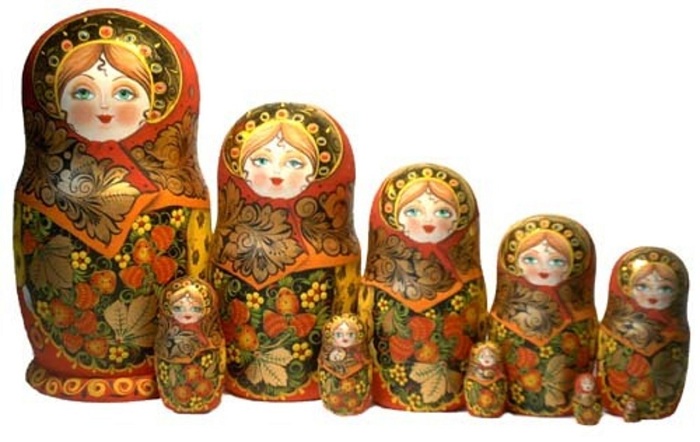 История матрешки - самого позитивного русского сувенира () История матрешки - самого позитивного русского сувенира