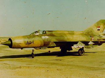 НА СИНАЕ МИГ-21 ПОЛУЧИЛ СВОЕ БЛИЖНЕВОСТОЧНОЕ БОЕВОЕ КРЕЩЕНИЕ