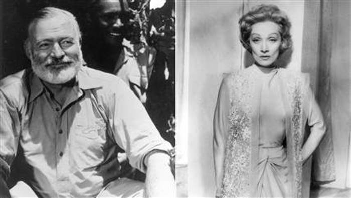 Эрнест Хемингуэй и Марлен Дитрих Эрнест Хемингуэй и Марлен Дитрих