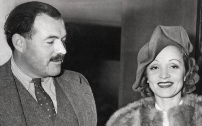 Эрнест Хемингуэй и Марлен Дитрих Эрнест Хемингуэй и Марлен Дитрих