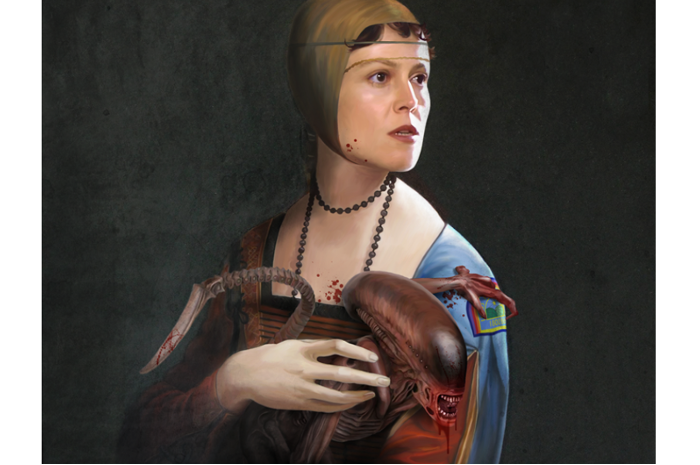 Постеры из серии *Киноремейки*. Постеры из серии *Киноремейки*.