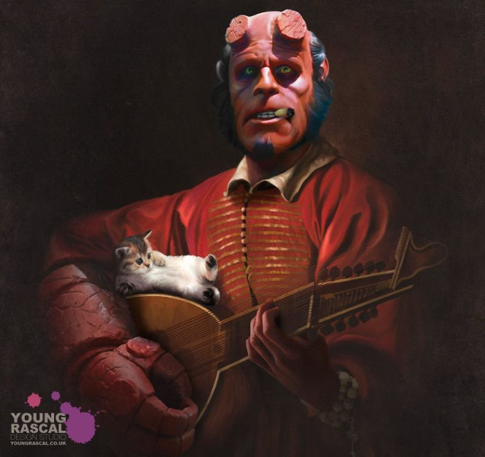 Большой красный лютнист. Автор: Richard Kingston. Большой красный лютнист. Автор: Richard Kingston.