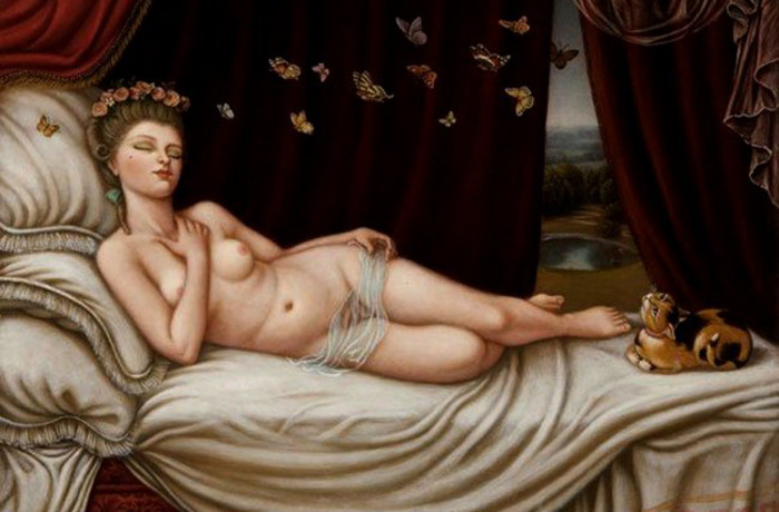 Красота обнаженного женского тела в картинах Колетт Каласционе () Красота обнаженного женского тела в картинах Колетт Каласционе