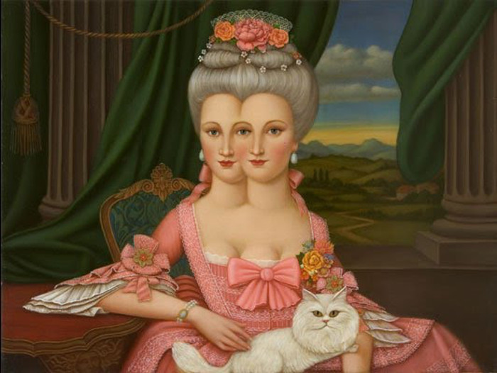 Красота обнаженного женского тела в картинах Колетт Каласционе () Красота обнаженного женского тела в картинах Колетт Каласционе