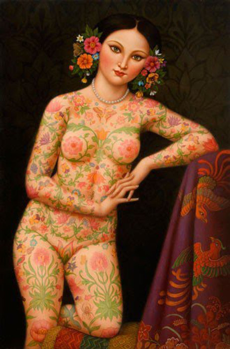 Красота обнаженного женского тела в картинах Колетт Каласционе () Красота обнаженного женского тела в картинах Колетт Каласционе