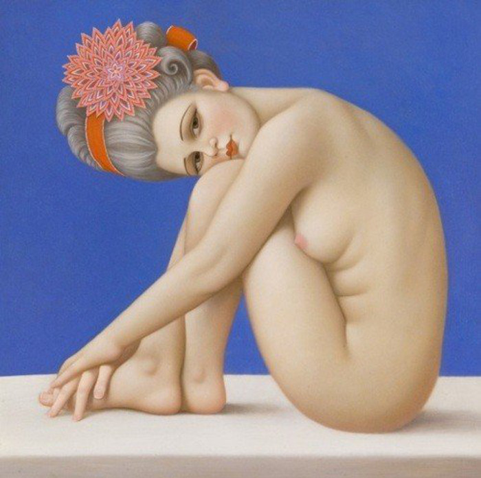 Красота обнаженного женского тела в картинах Колетт Каласционе () Красота обнаженного женского тела в картинах Колетт Каласционе