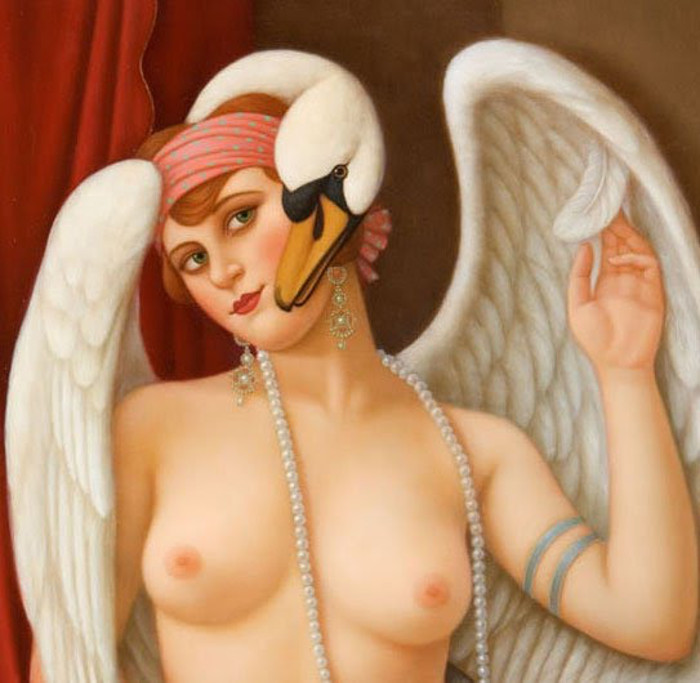 Красота обнаженного женского тела в картинах Колетт Каласционе () Красота обнаженного женского тела в картинах Колетт Каласционе