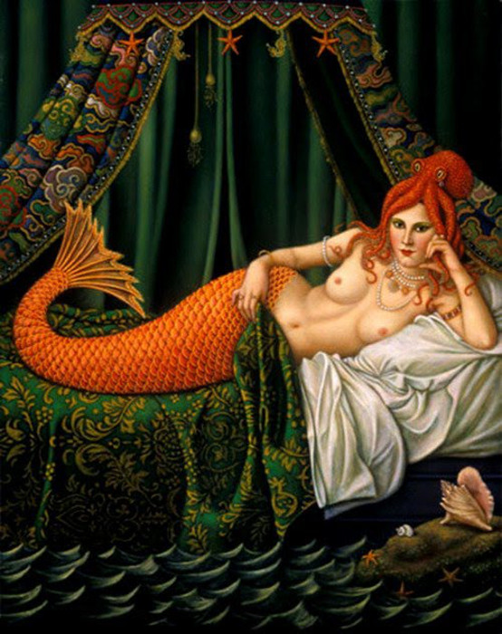 Красота обнаженного женского тела в картинах Колетт Каласционе () Красота обнаженного женского тела в картинах Колетт Каласционе