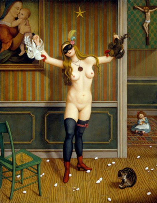 Красота обнаженного женского тела в картинах Колетт Каласционе () Красота обнаженного женского тела в картинах Колетт Каласционе