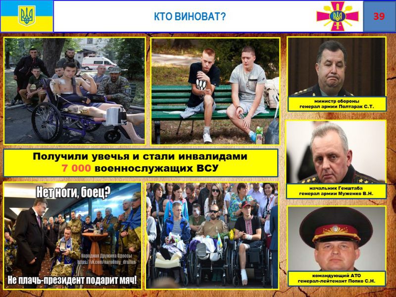 Если бы не генералы... Позорная история украинской армии