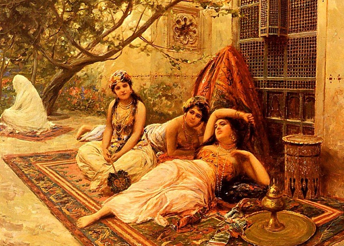 Восточный гарем. Восточный гарем.