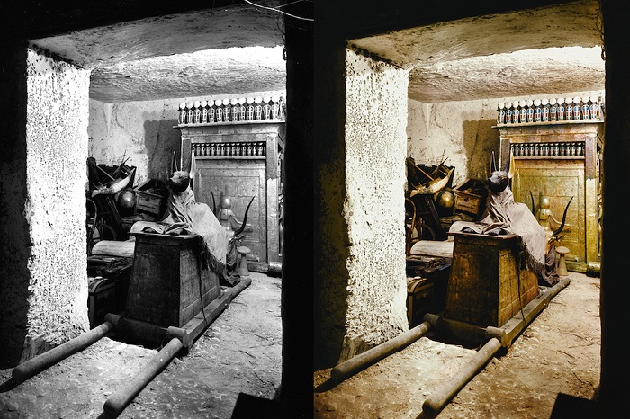 Историческое фото черно-белое и в цвете. Историческое фото черно-белое и в цвете.