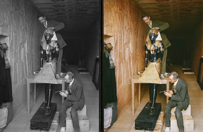 Историческое фото в цвете. Историческое фото в цвете.