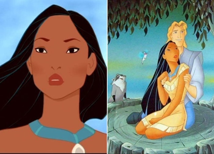 Герои мультфильма *Покахонтас* Герои мультфильма *Покахонтас*