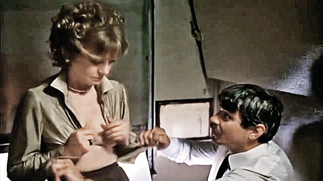 С Никитой Михалковым в «Вокзале для двоих». Артистка не боялась обнажаться - если считала, что это оправдано замыслом. кадр из фильма