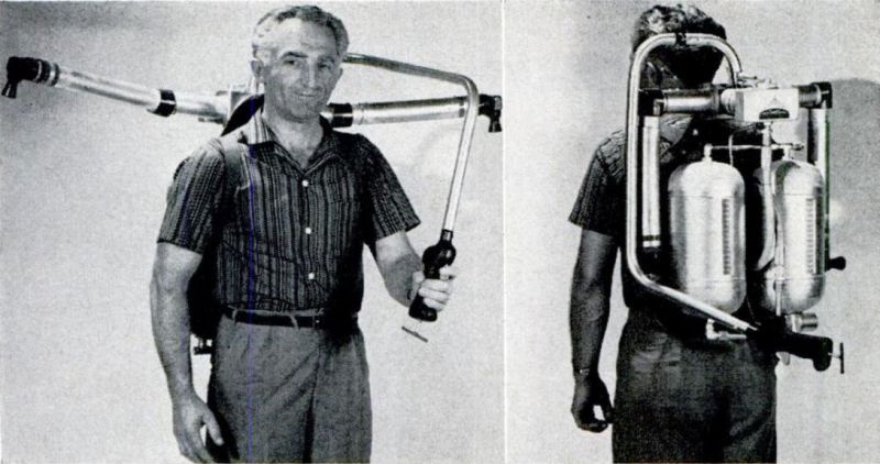 Проект реактивного ранца Thiokol/Reaction Motors Flying Belt