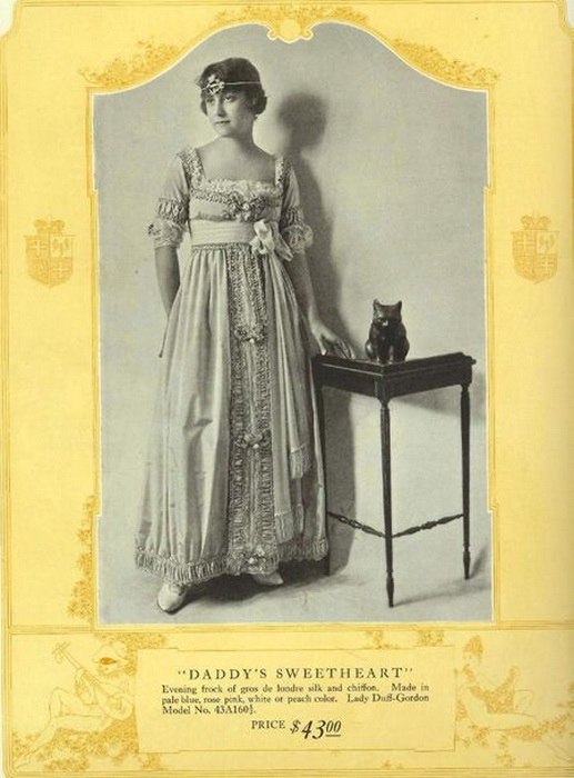 Люсиль - родоначальница показов мод и самая известная кутюрье рубежа 19-20 веков () Люсиль - родоначальница показов мод и самая известная кутюрье рубежа 19-20 веков