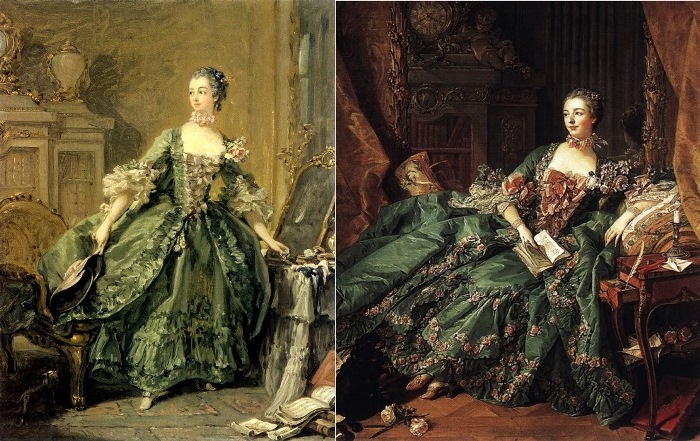 Франсуа Буше. Маркиза де Помпадур, 1750 и 1756 Франсуа Буше. Маркиза де Помпадур, 1750 и 1756