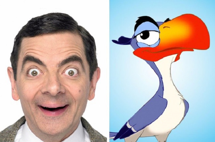 Попугай Зазу, «Король Лев». Попугай Зазу, «Король Лев».