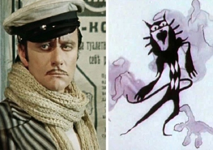 Чёрный кот, «Голубой щенок». Чёрный кот, «Голубой щенок».