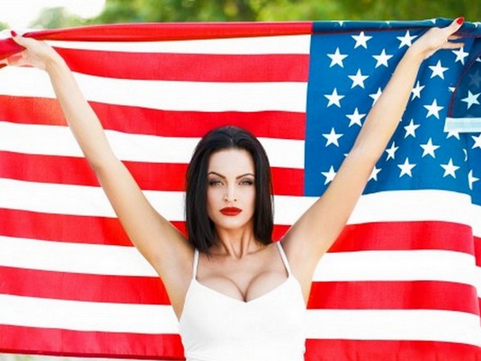 Средний размер женского бюста в США... Средний размер женского бюста в США...