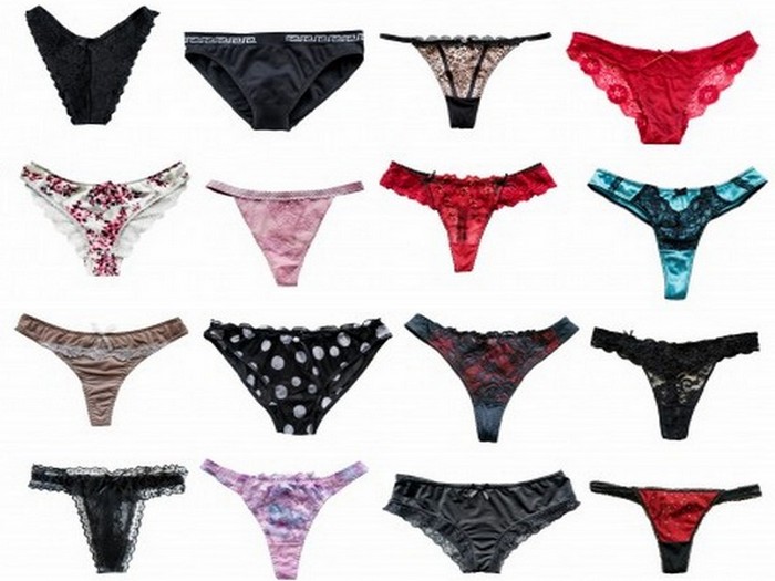 Разные трусики в течение 3 недель. Разные трусики в течение 3 недель.