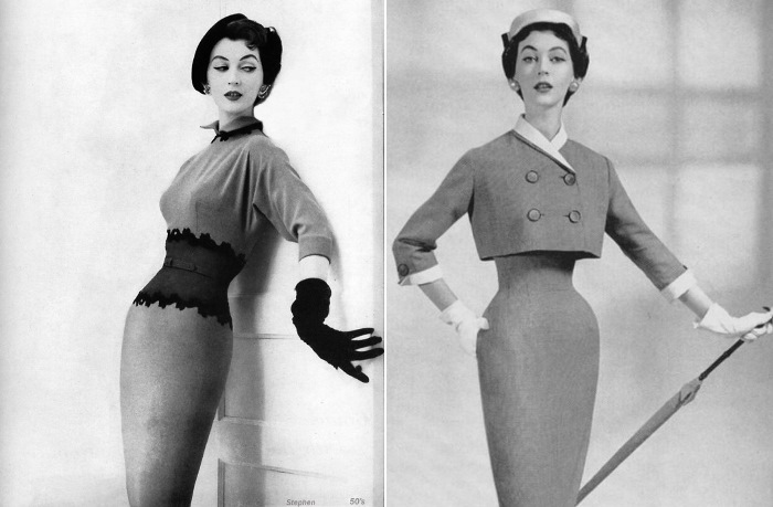 Обладательница самой тонкой талии среди моделей 1950-х Обладательница самой тонкой талии среди моделей 1950-х